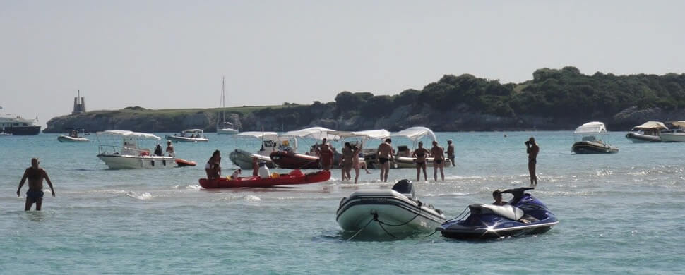 Sosta alla Spiaggia per il Bagno