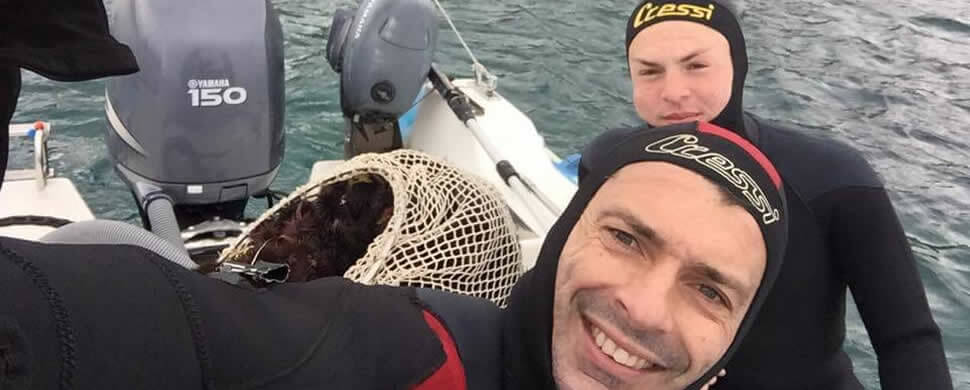 Pescato Fresco per la Pescheria Marongiu